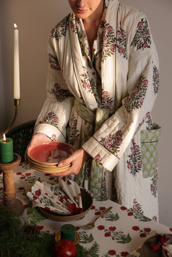Printed Tablecloth - Condicote Poppy