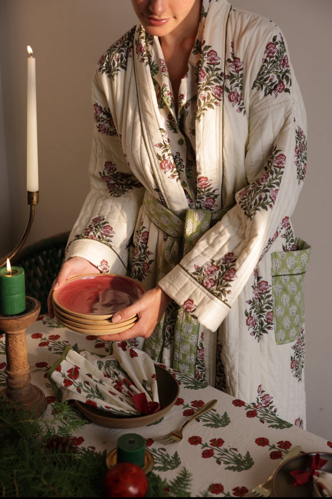 Printed Tablecloth - Condicote Poppy