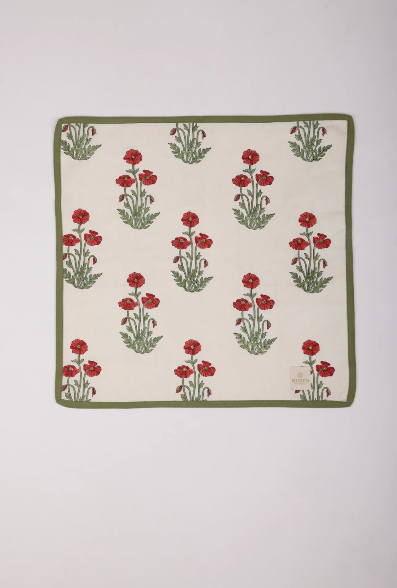 Printed Napkins (Pack of 4) - Condicote Poppy