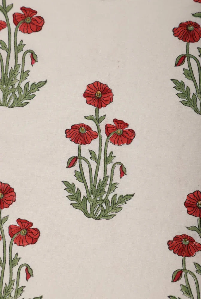 Printed Napkins (Pack of 4) - Condicote Poppy