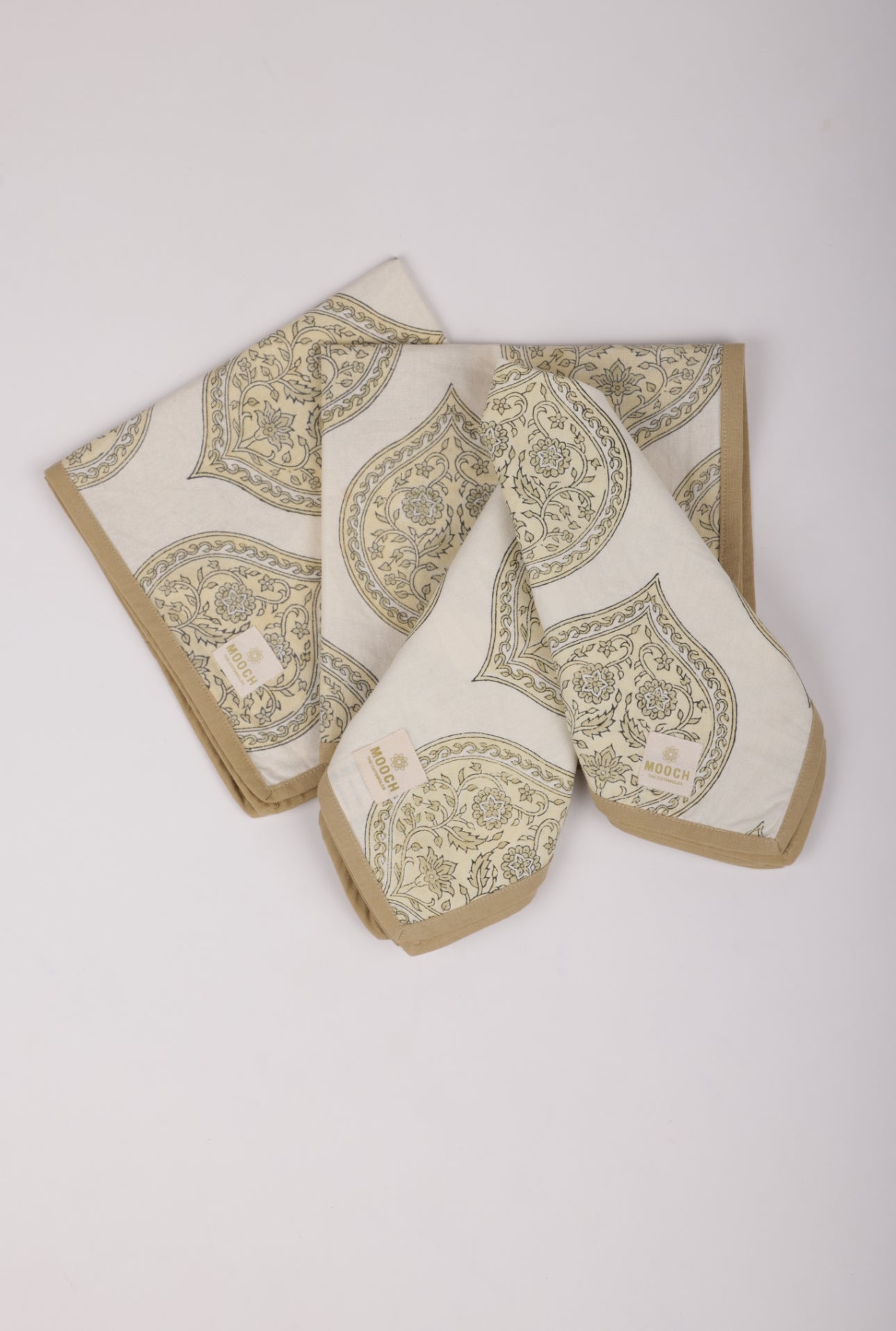 Printed Napkins - (Pack of 4) Kiftsgate Stone