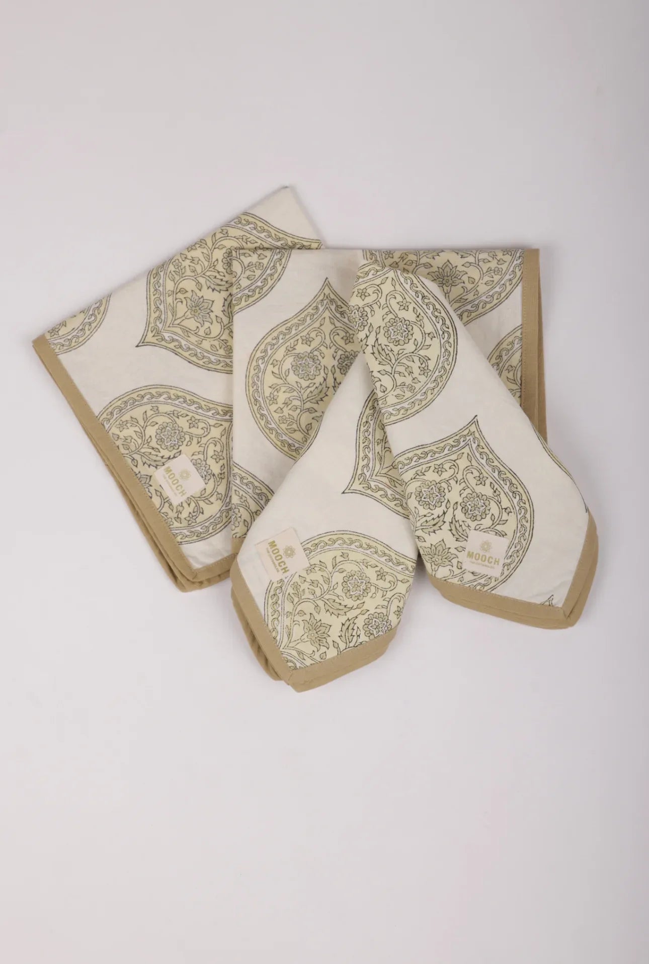 Printed Napkins - (Pack of 4) Kiftsgate Stone