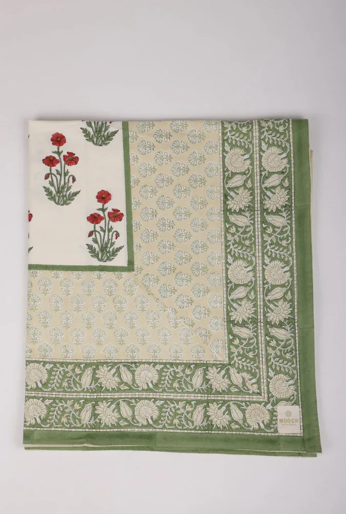 Printed Tablecloth - Condicote Poppy