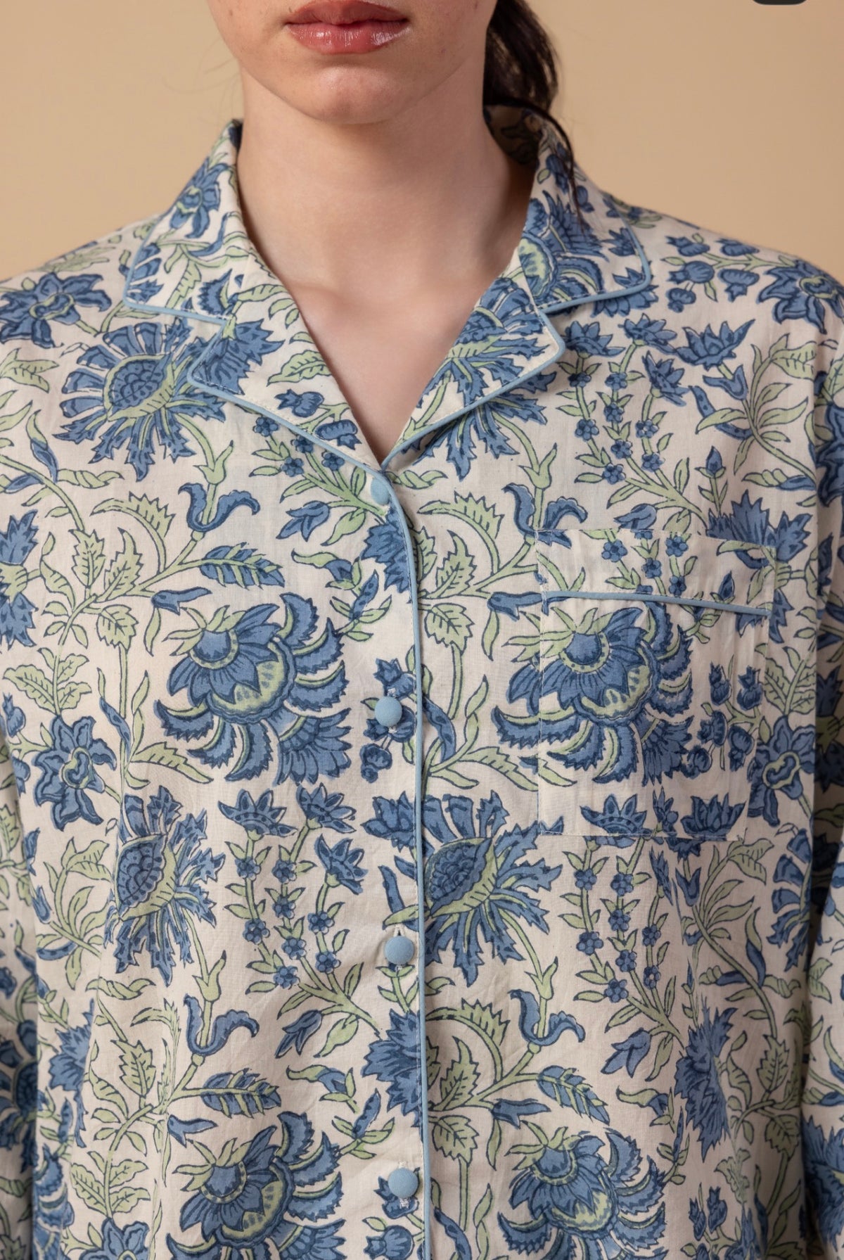 Cotton Pyjamas - Willersey Breeze