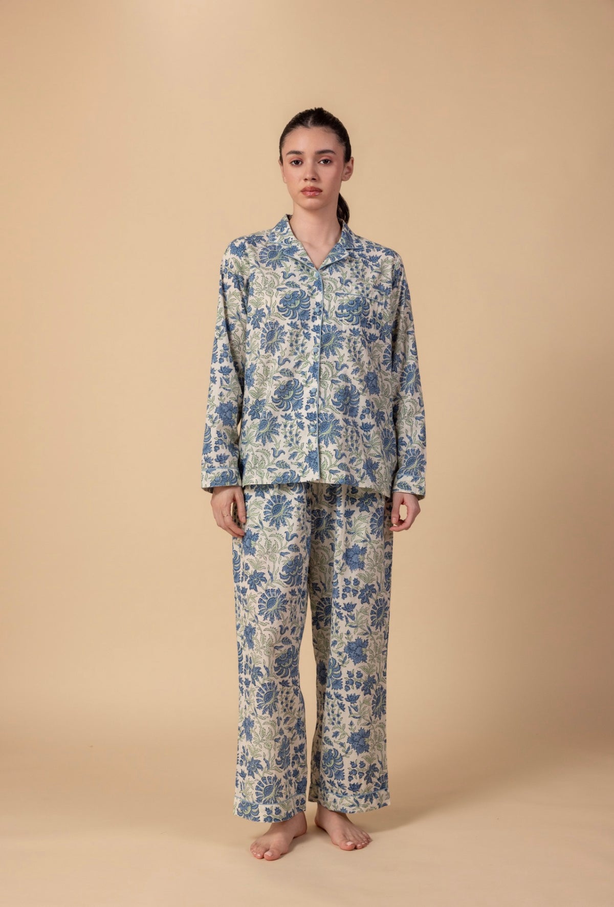 Cotton Pyjamas - Willersey Breeze
