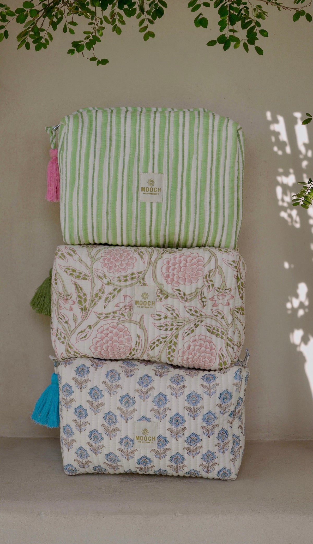Hedgerow Stripe Wash Bag