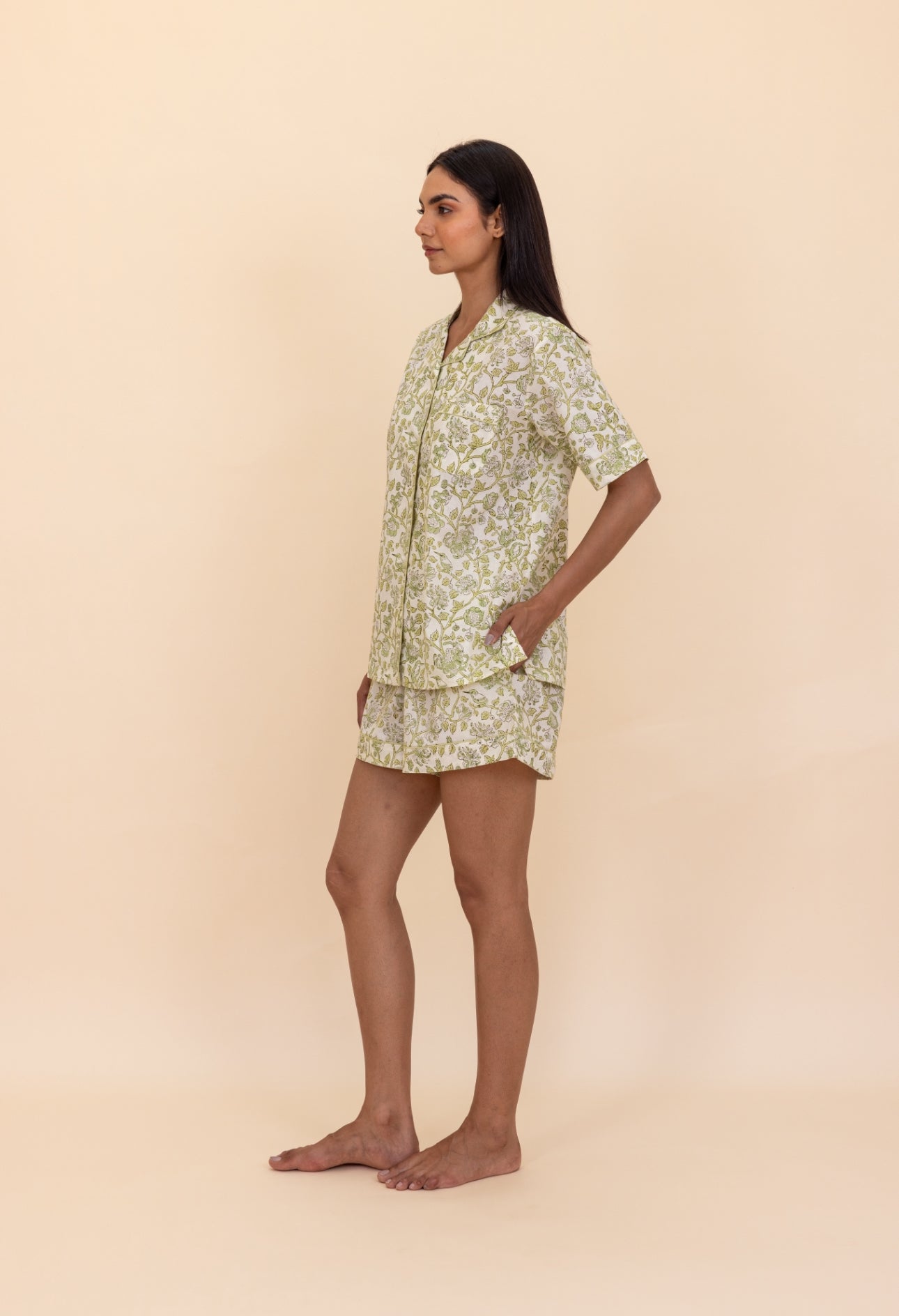 Short Cotton Pyjamas - Westington Sage