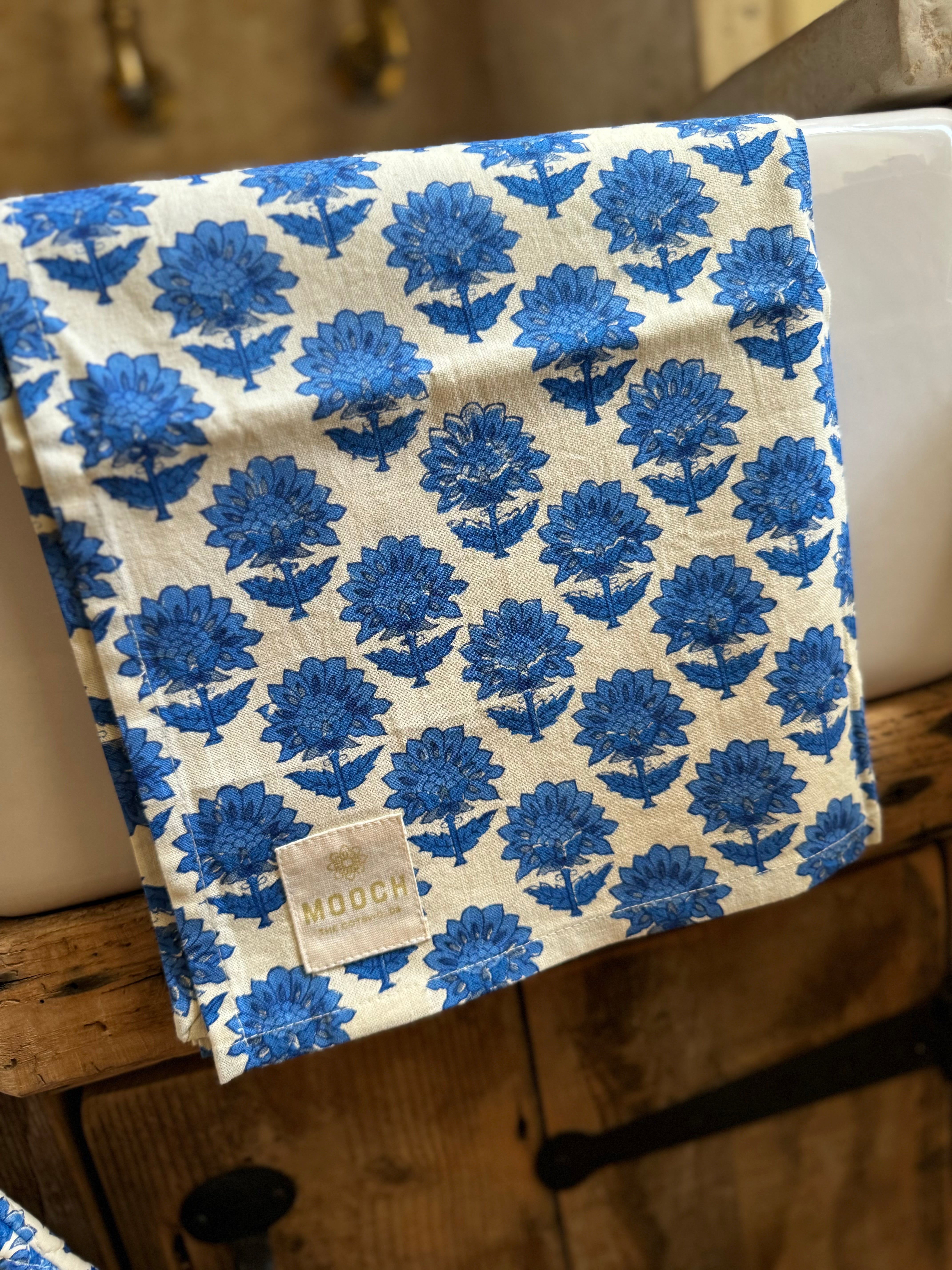 Printed Tea Towel - Willersey Denim