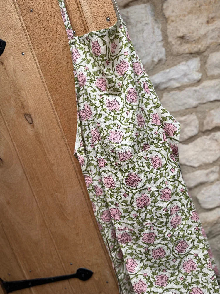 Printed Apron - Broadway Rose