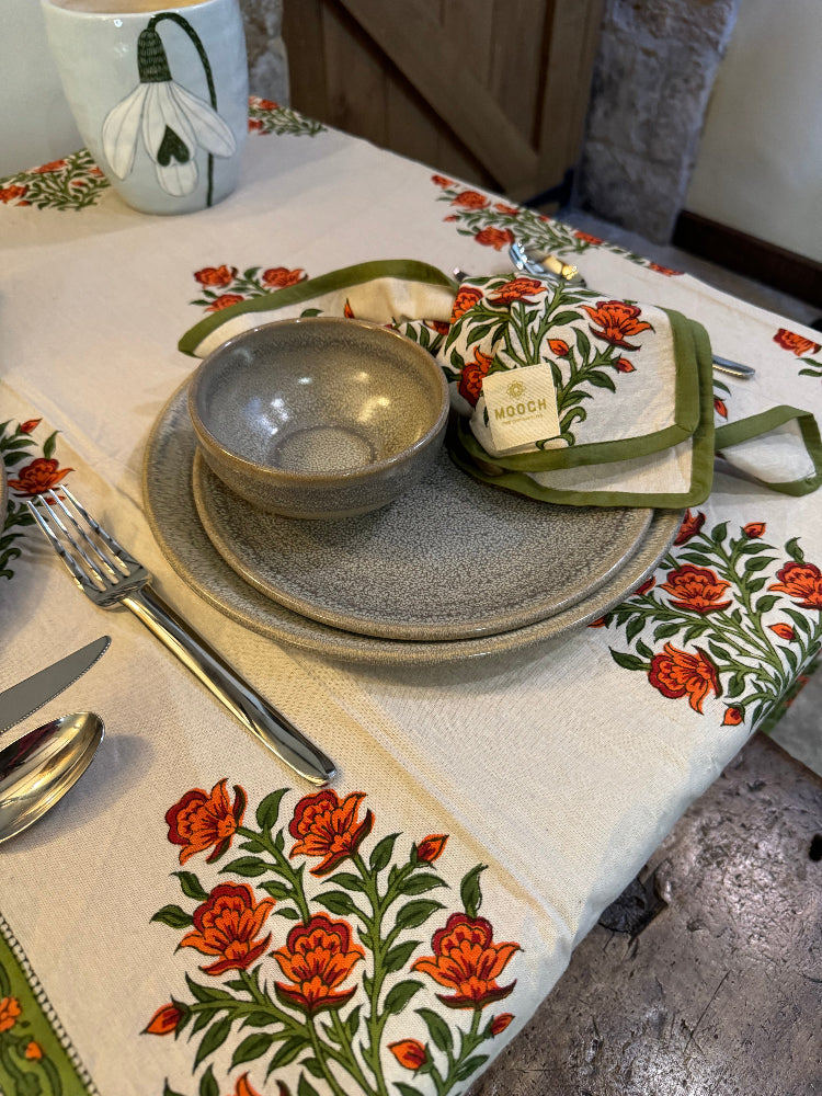 Printed Tablecloth - Wilson Amber