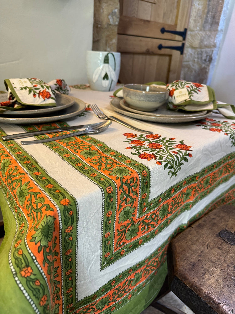 Printed Tablecloth - Wilson Amber
