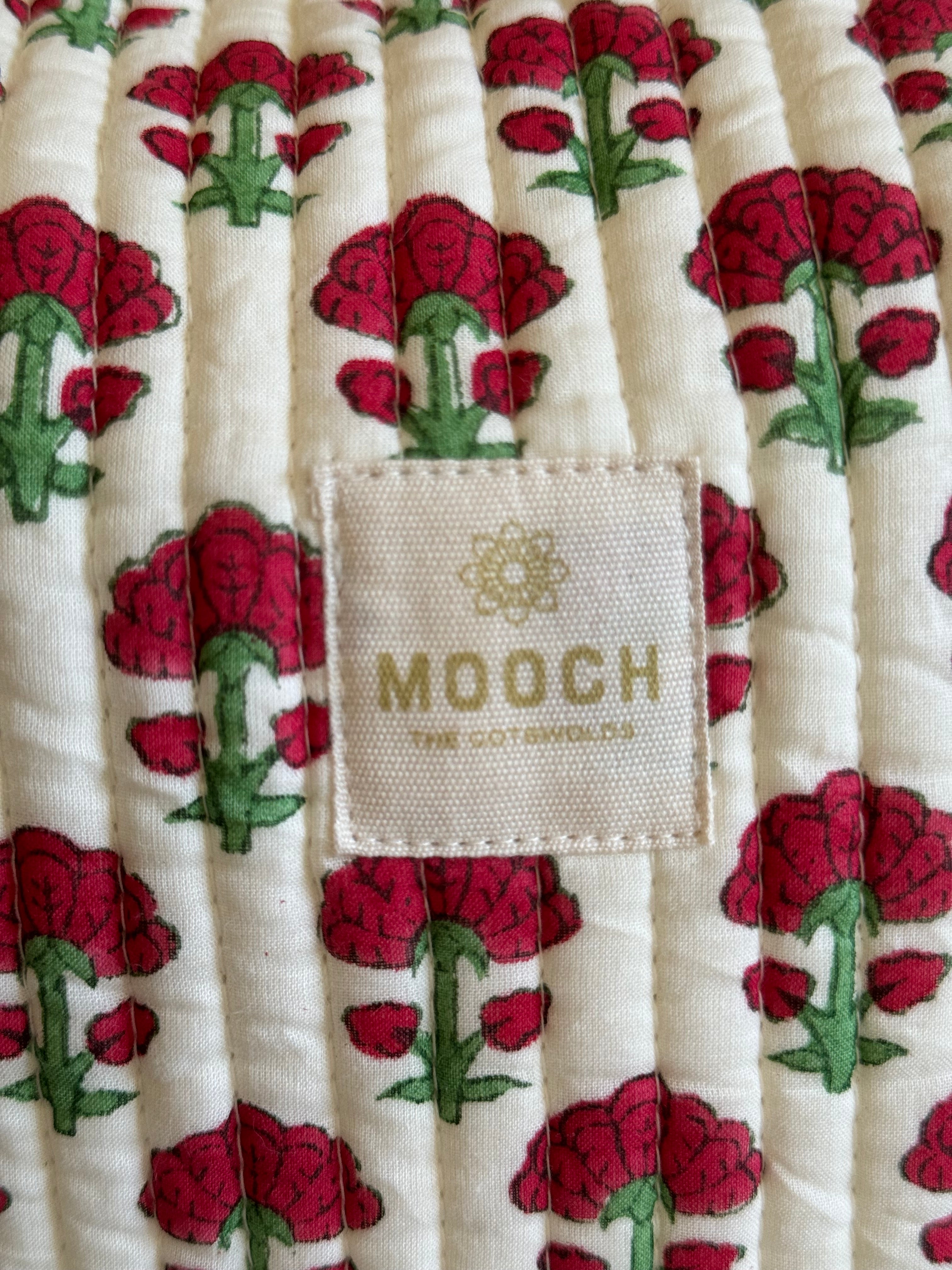 Quilted Wash Bag - Beacon Amber