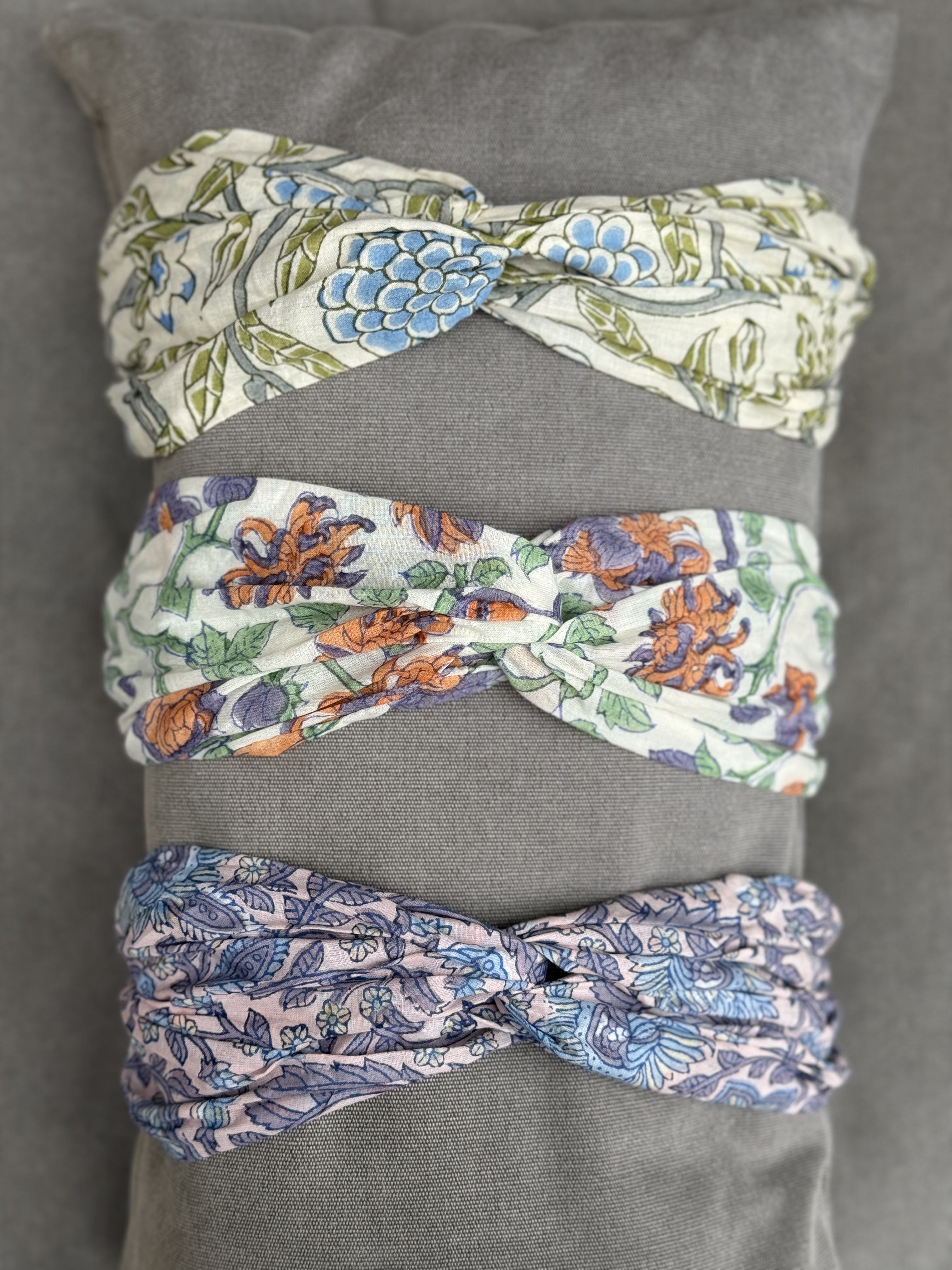 Cotton Headband - Wolds Steel