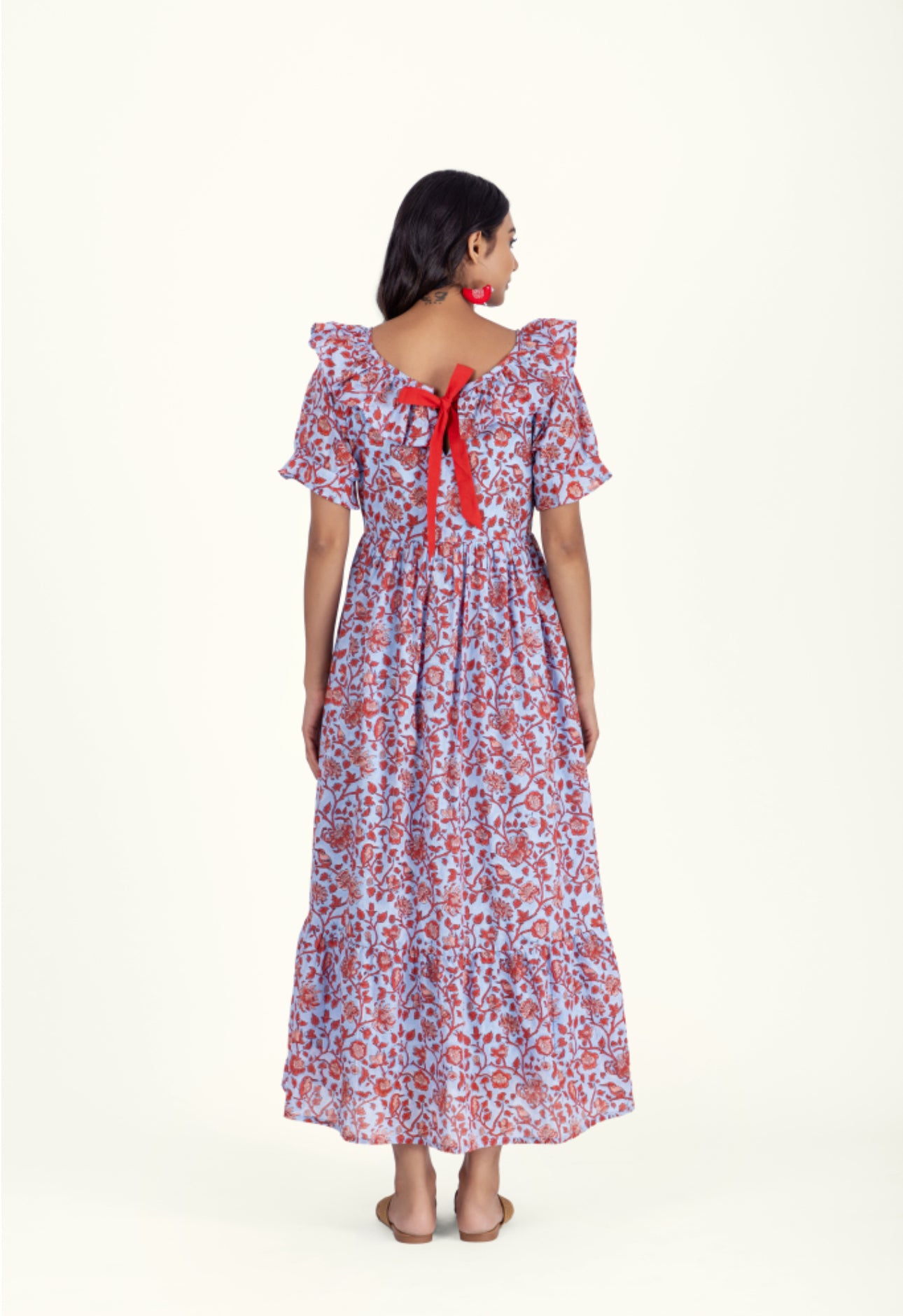 Organic Cotton Dress - Sienna Ruby