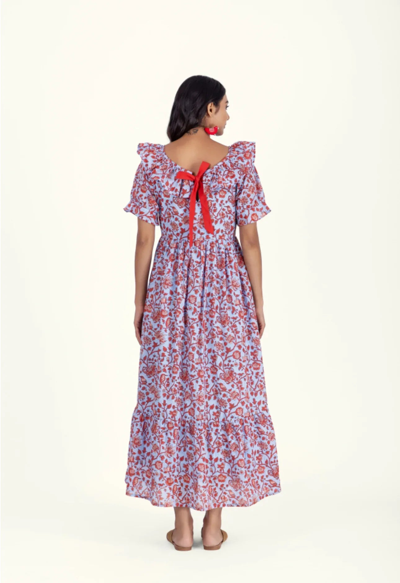 Organic Cotton Dress - Sienna Ruby