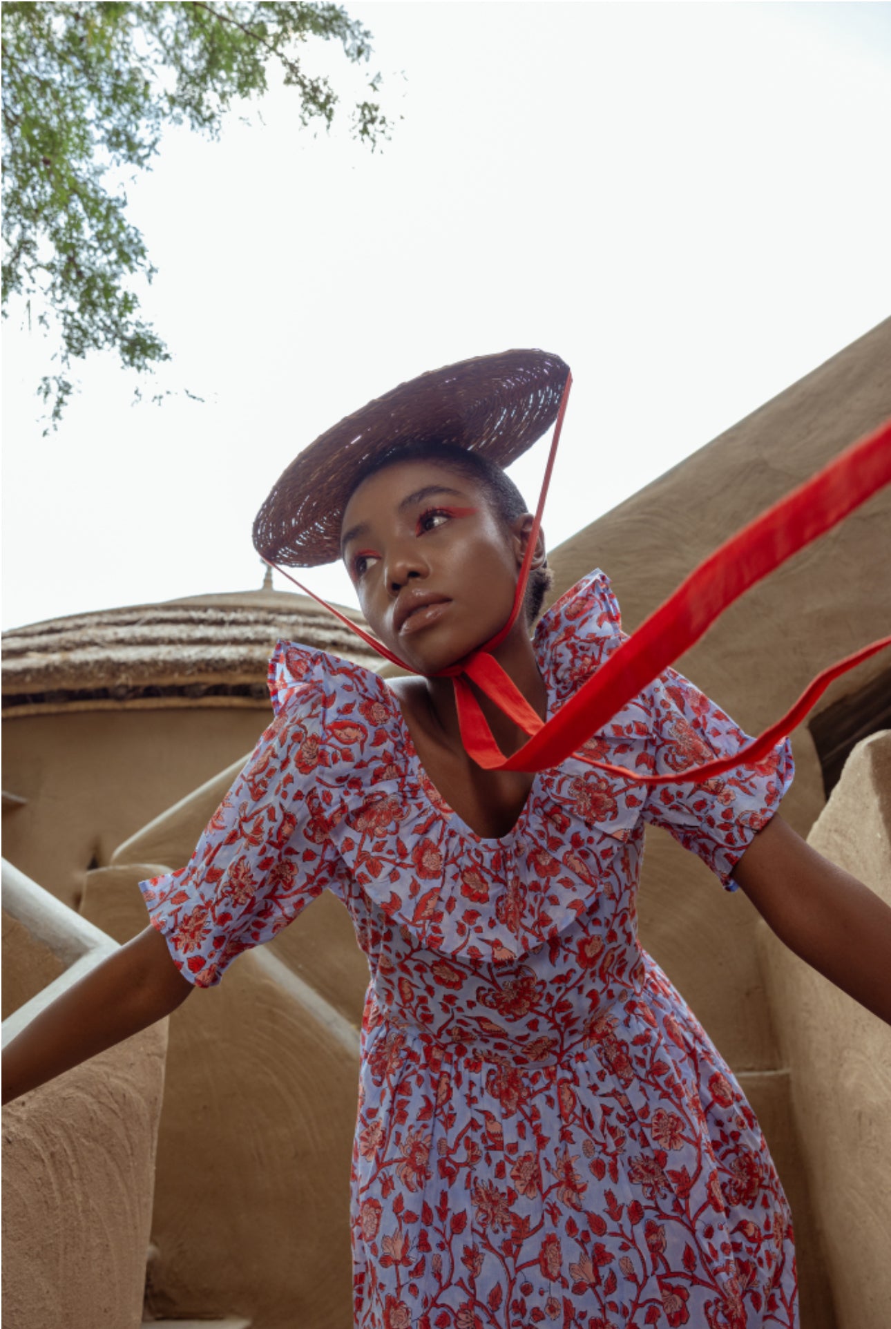 Organic Cotton Dress - Sienna Ruby