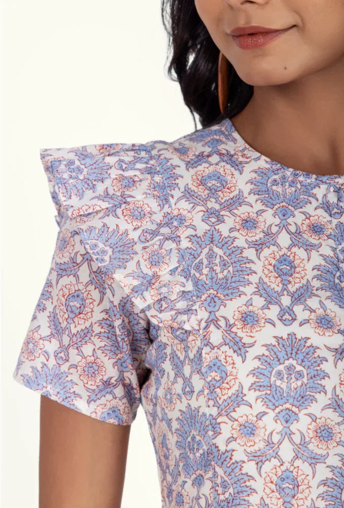 Organic Cotton Dress - Evie Lavender