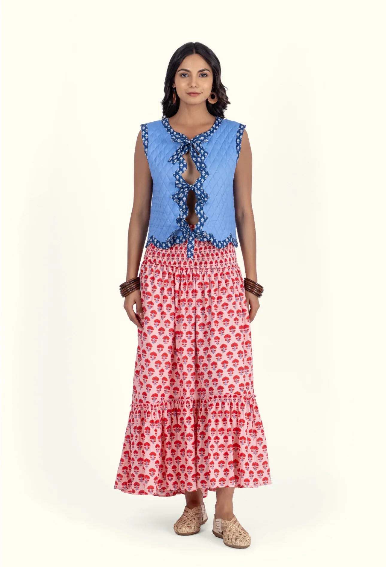 Organic Ophelia Rose Skirt