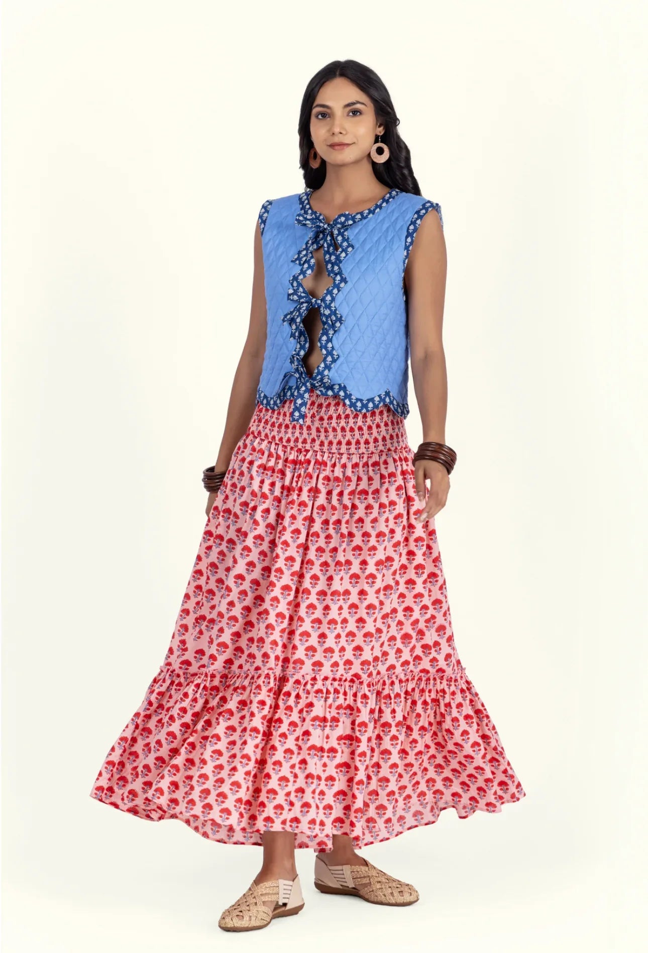 Organic Ophelia Rose Skirt