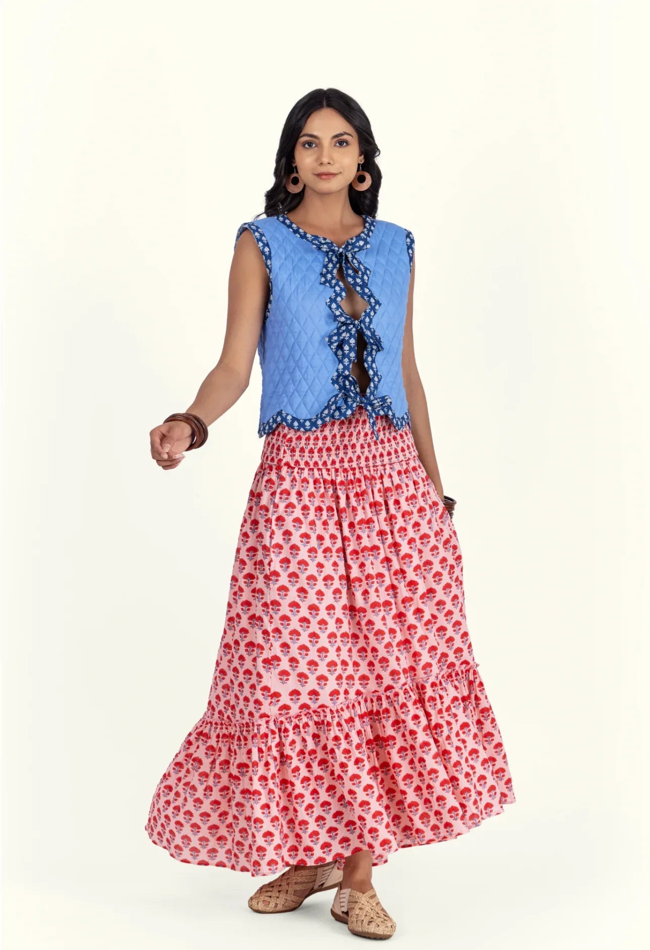 Organic Ophelia Rose Skirt