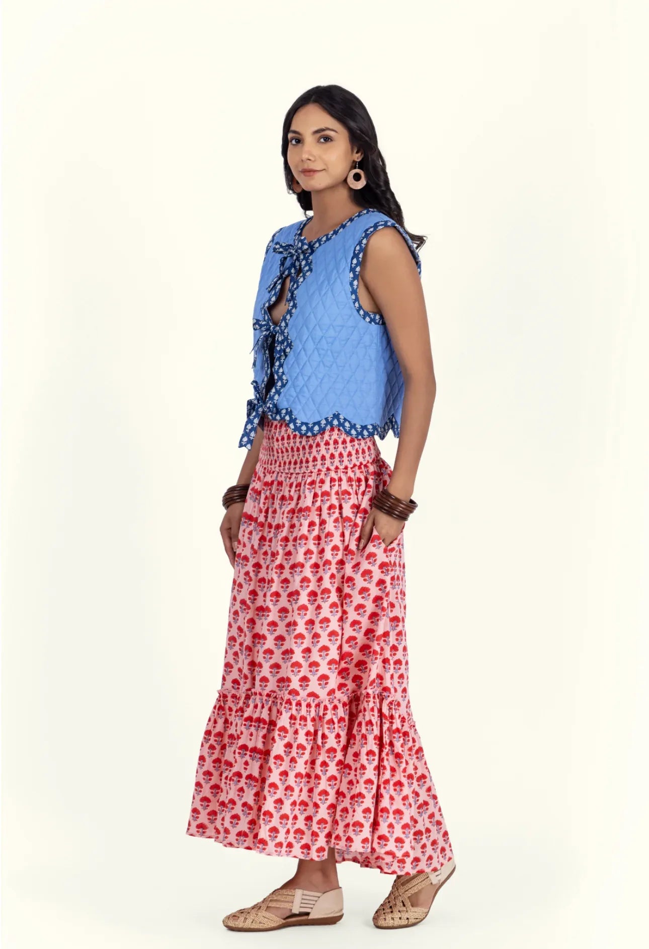 Organic Ophelia Rose Skirt