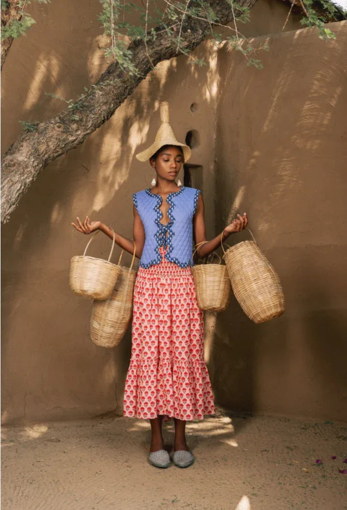 Organic Ophelia Rose Skirt