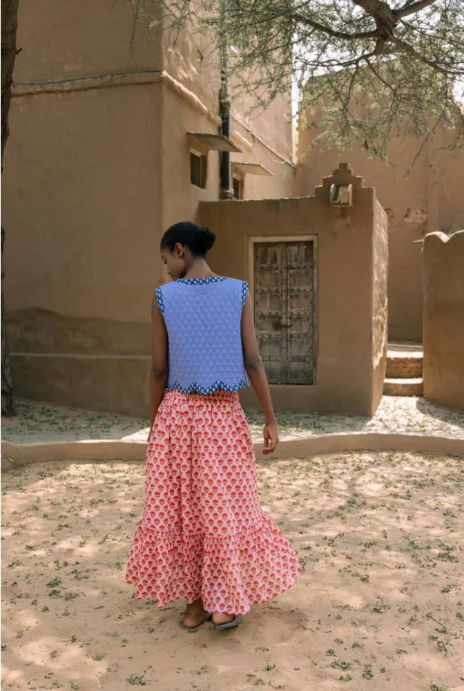 Organic Ophelia Rose Skirt