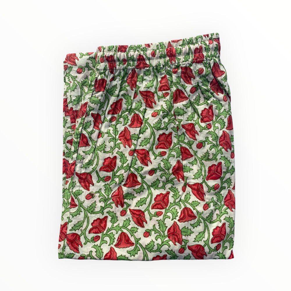Cotton Pyjamas - Hicks Scarlet