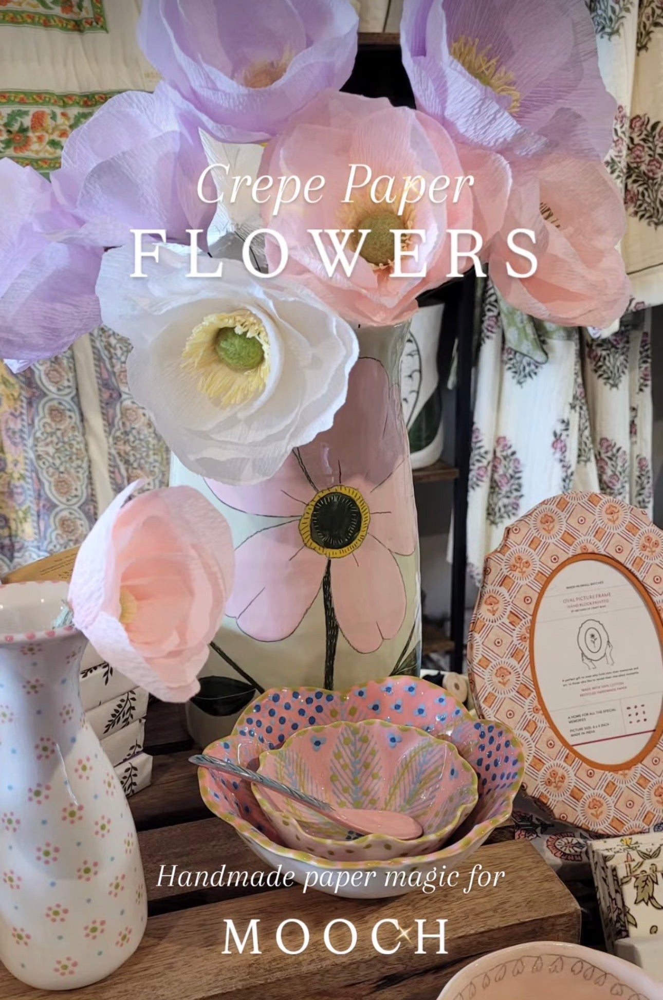 How to Make Handmade Crepe Paper Flowers: A Simple Spring Craft