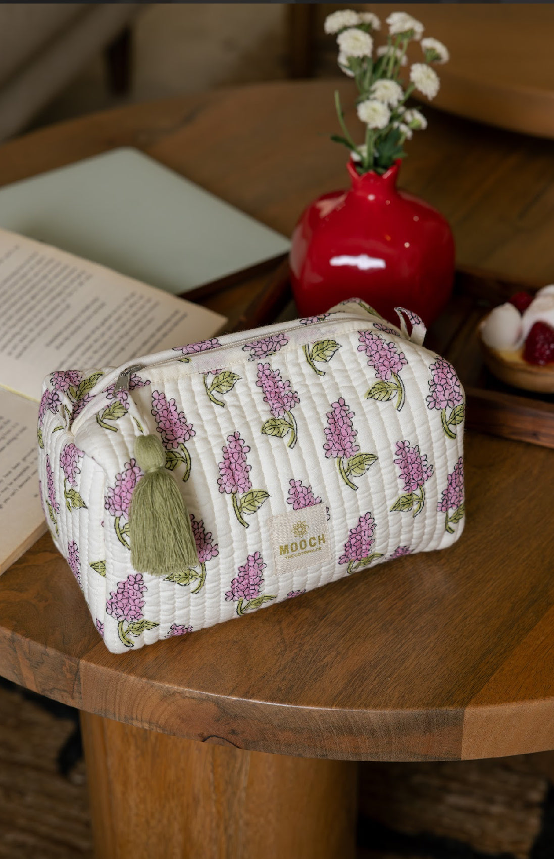 Veronica Mauve Cosmetic Bag