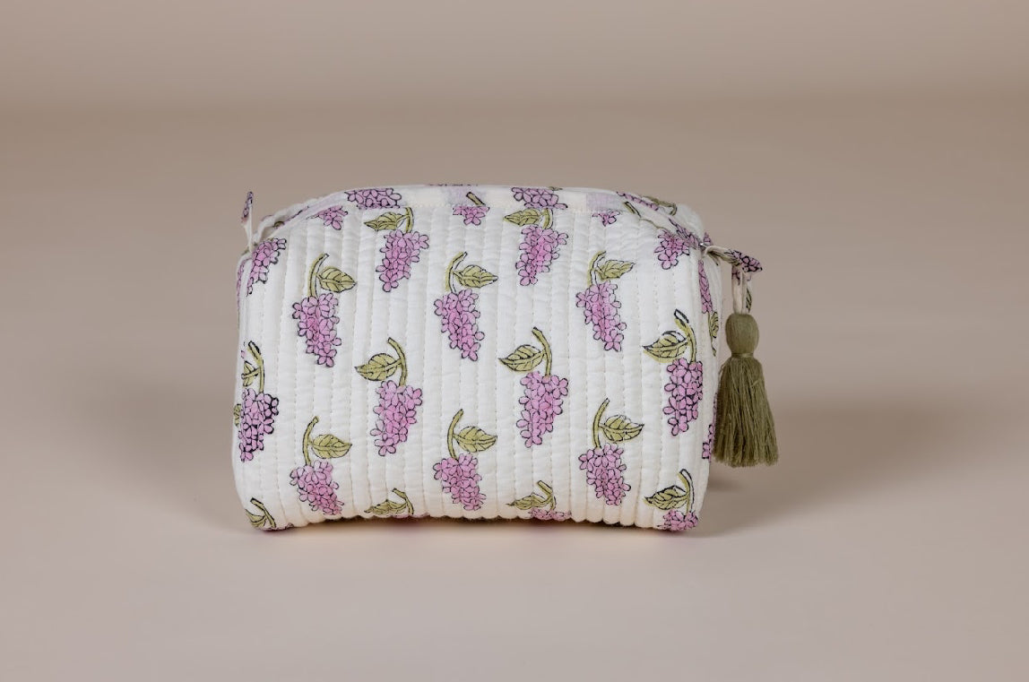 Veronica Mauve Cosmetic Bag