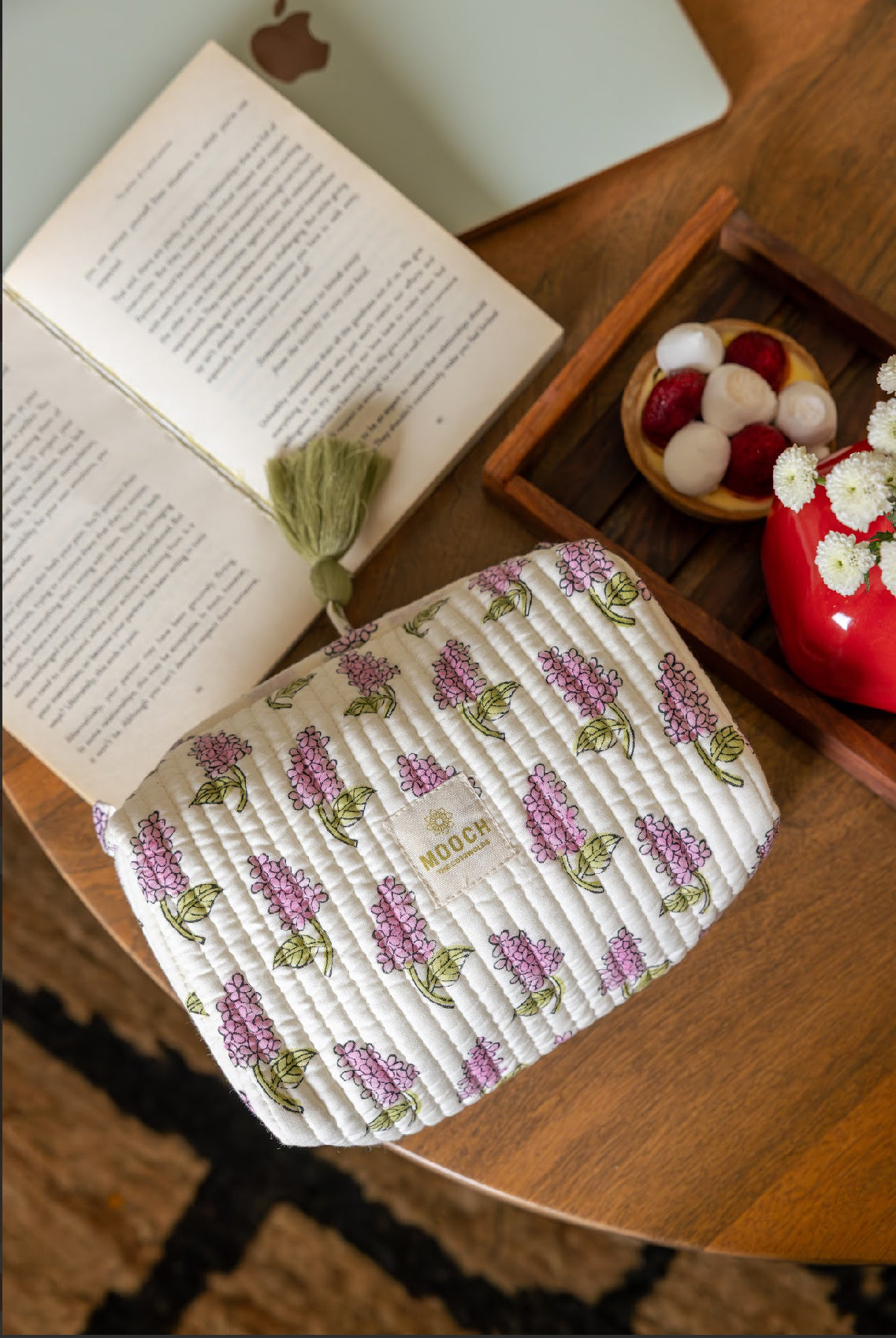Veronica Mauve Cosmetic Bag