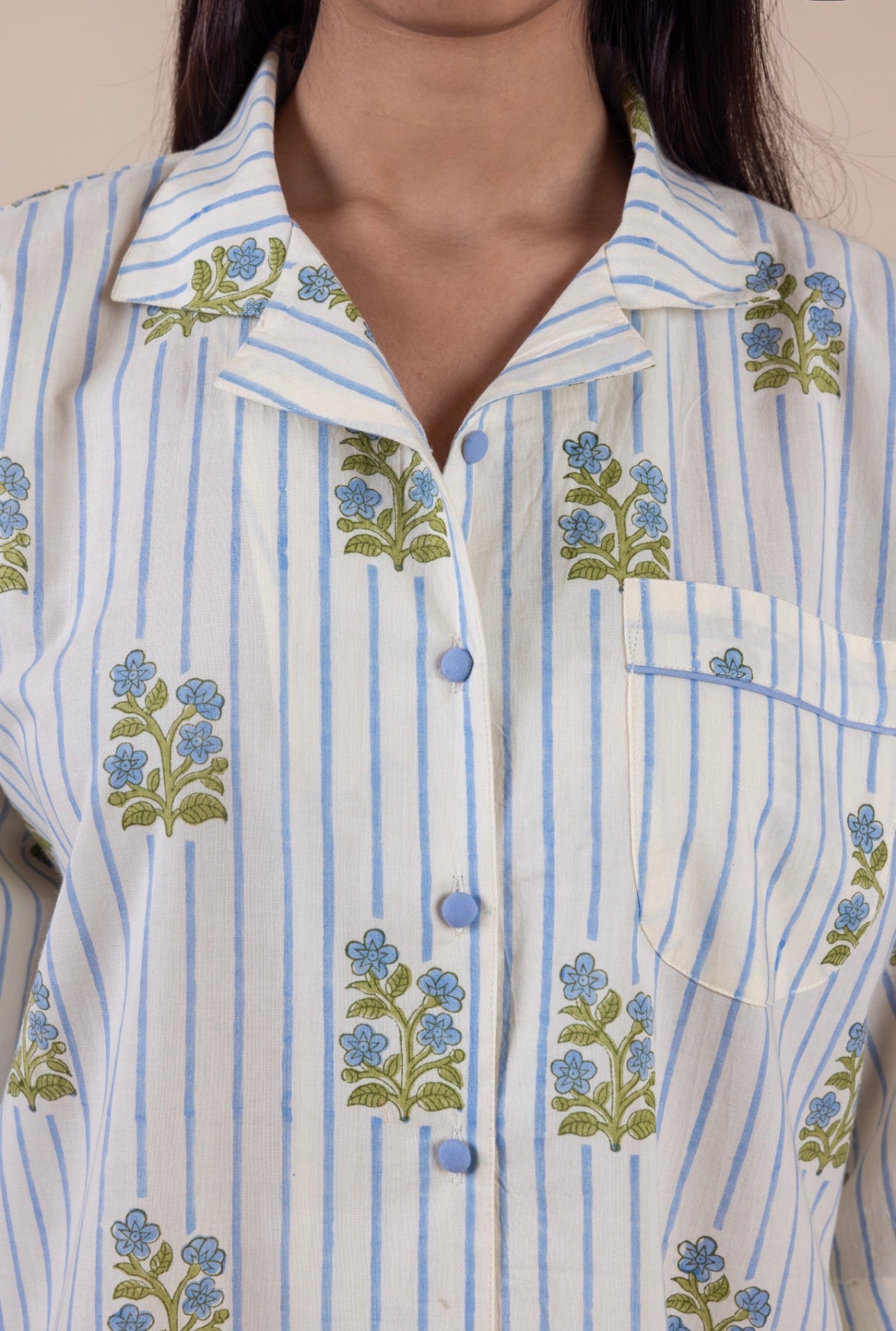 Cotton Nightshirt - Arlie Meadow