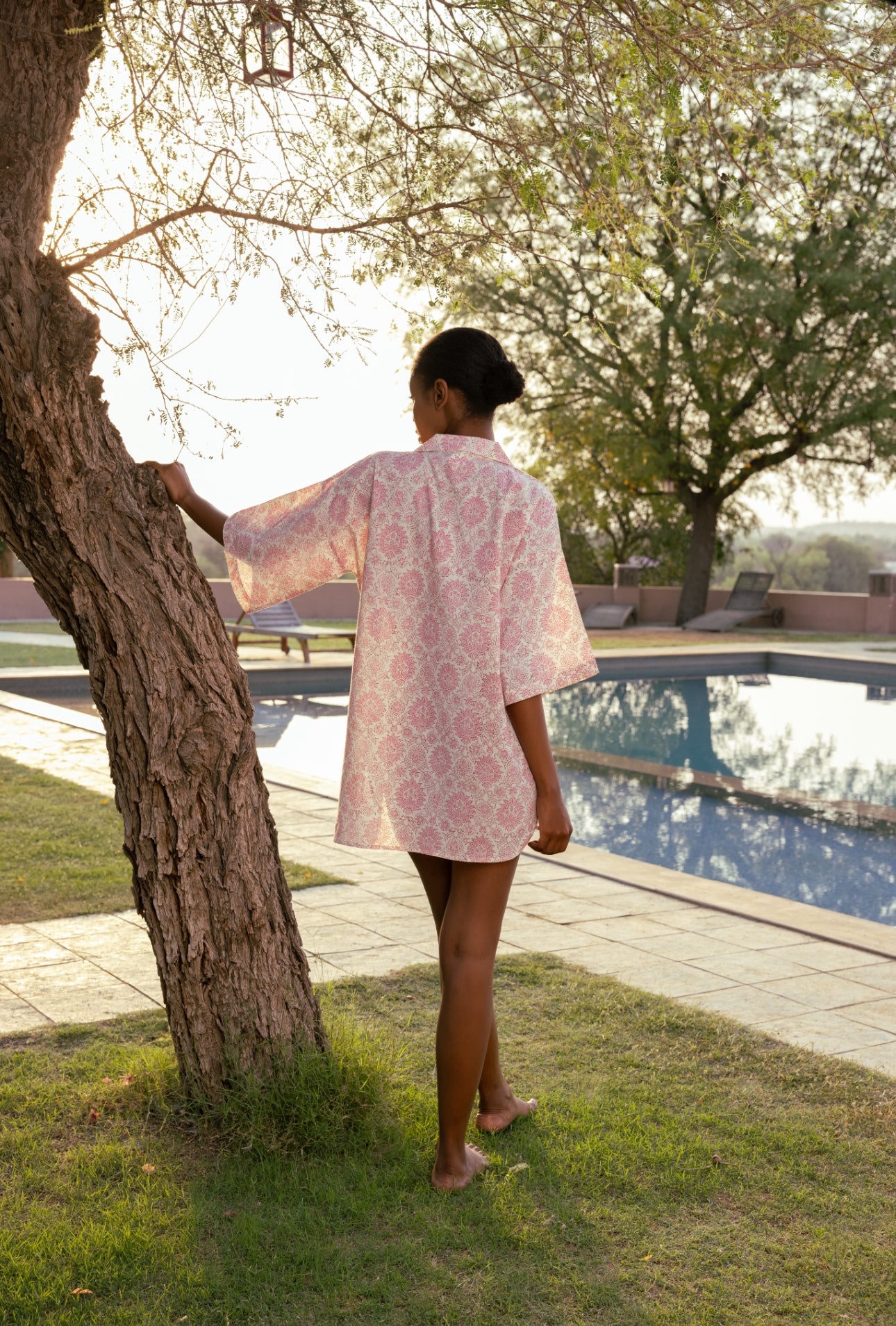 Cotton Nightshirt - Mona Rose