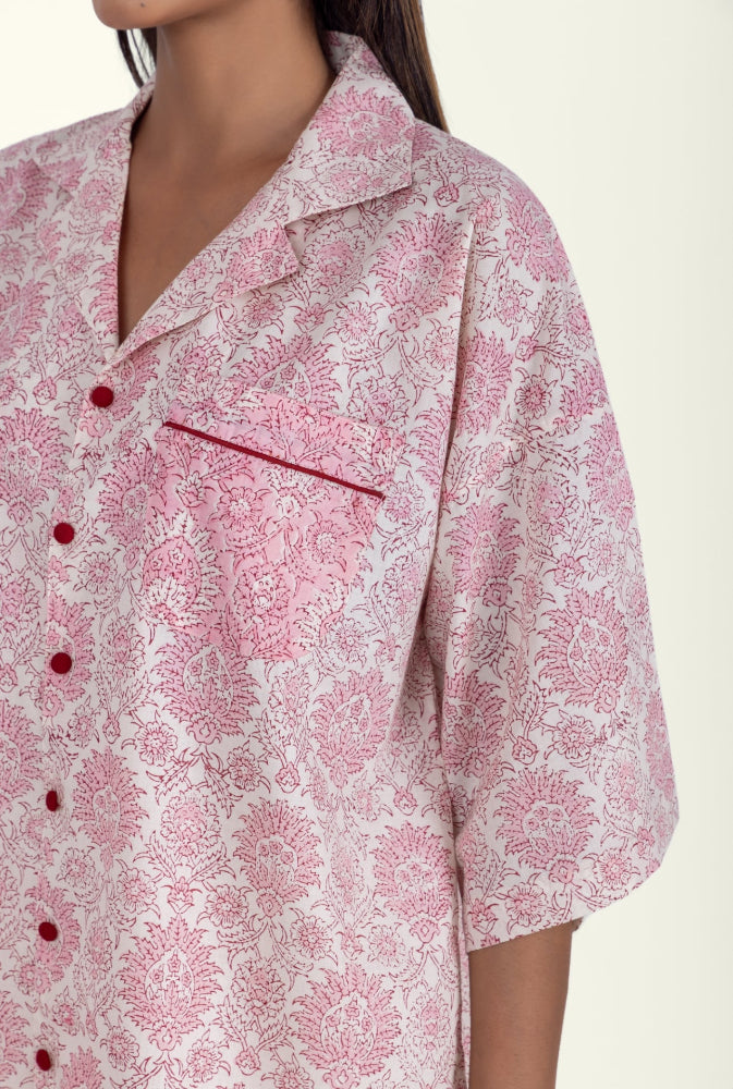 Cotton Nightshirt - Mona Rose