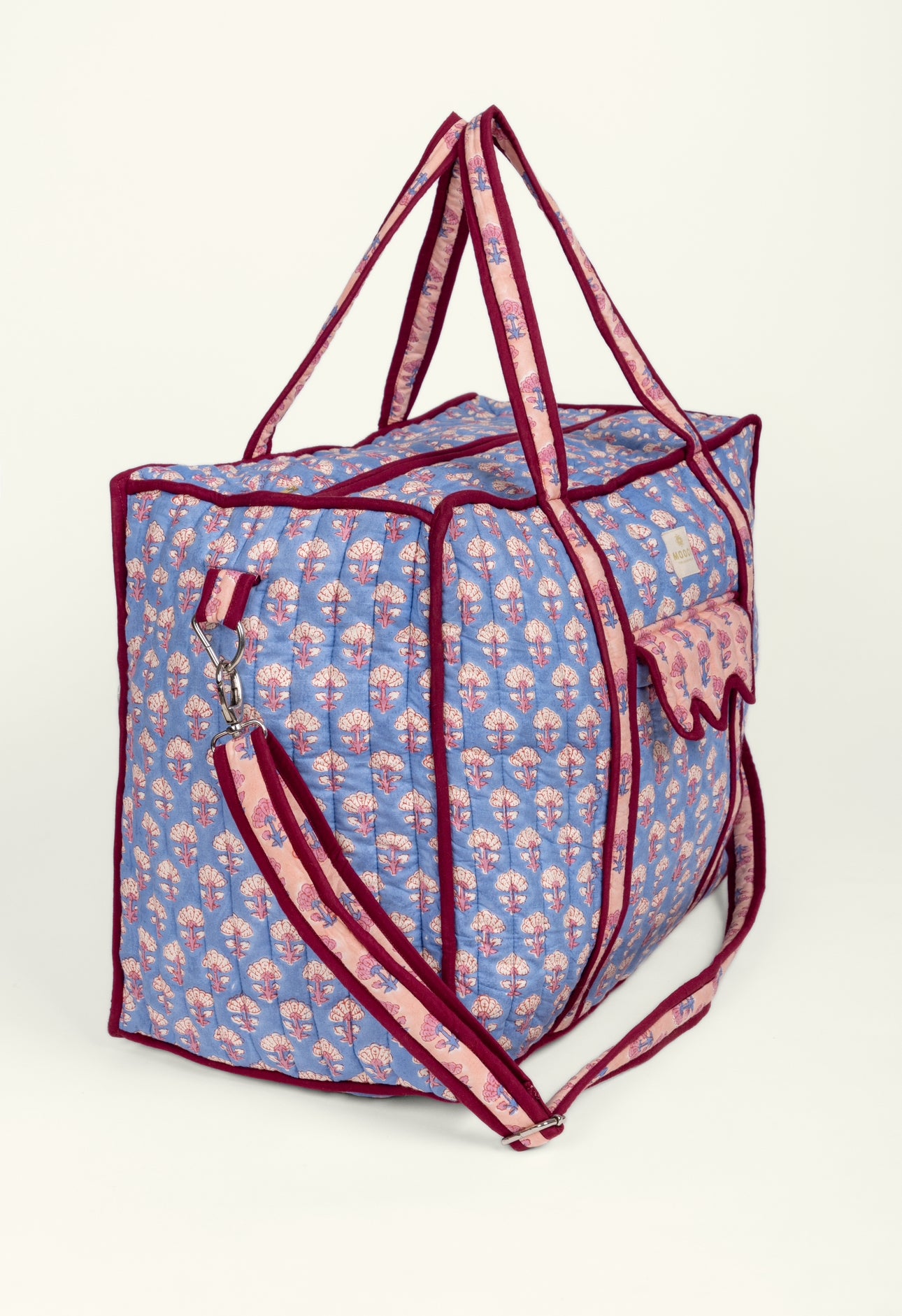 Quilted Weekend Travel Bag - Booti Sky Rose