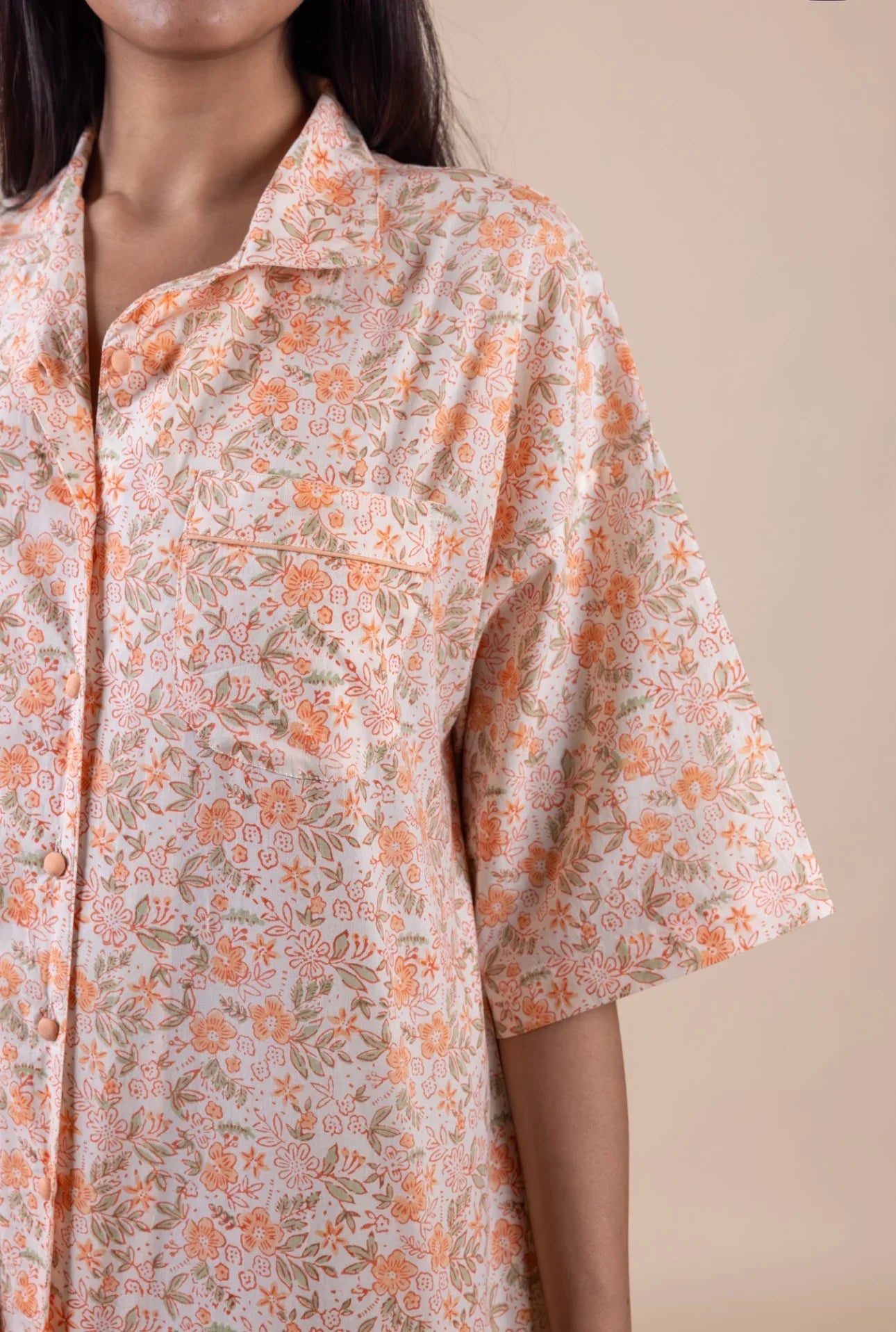 Cotton Nightshirt - Dovers Blossom