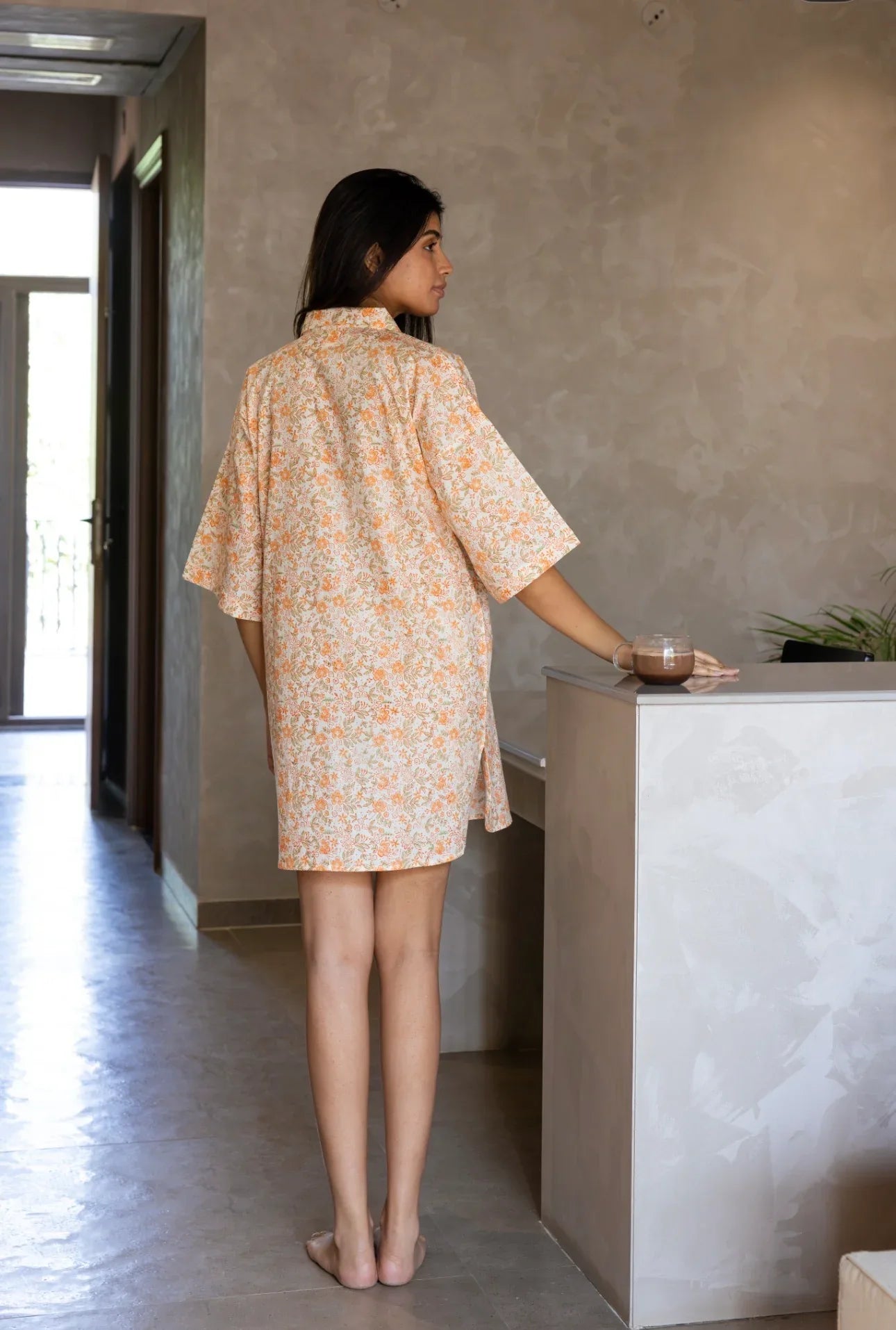 Cotton Nightshirt - Dovers Blossom
