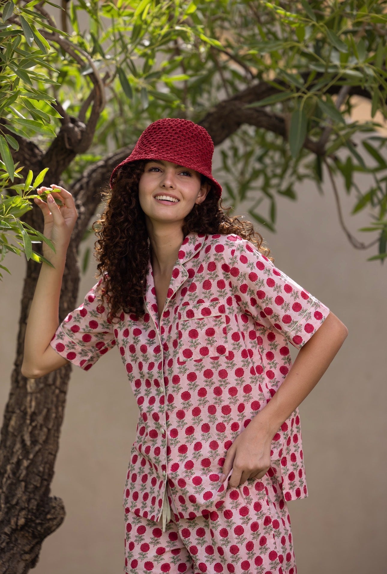 Short Cotton Pyjamas - Rowena Rose