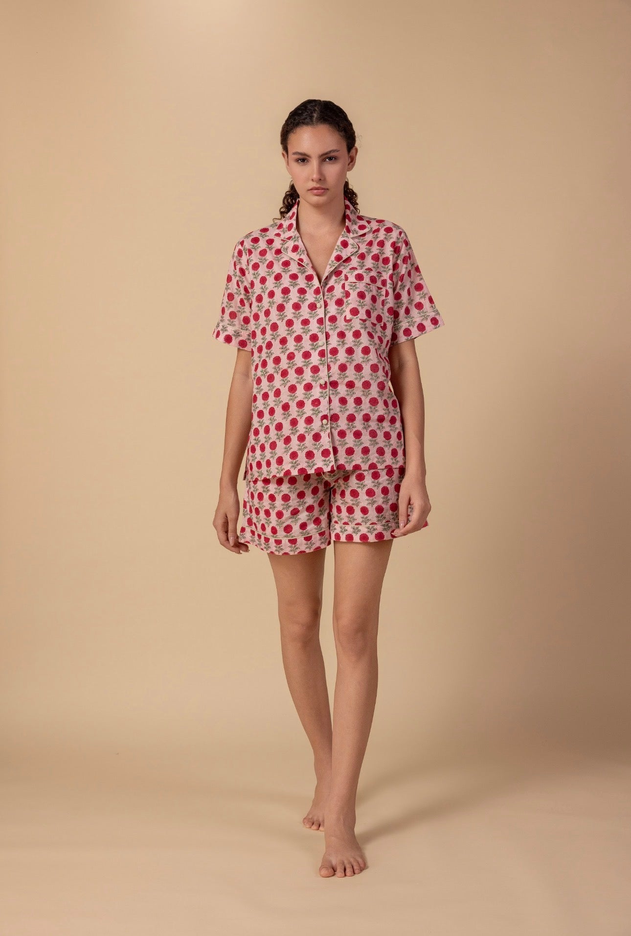 Short Cotton Pyjamas - Rowena Rose