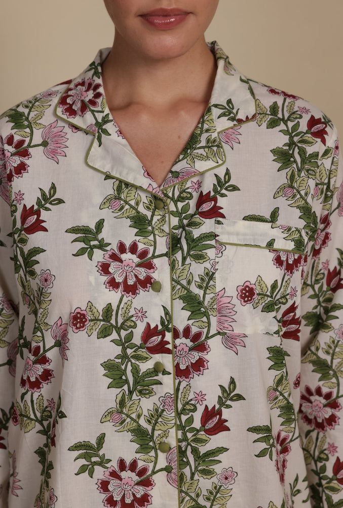 Cotton Pyjamas - Paxford Willow