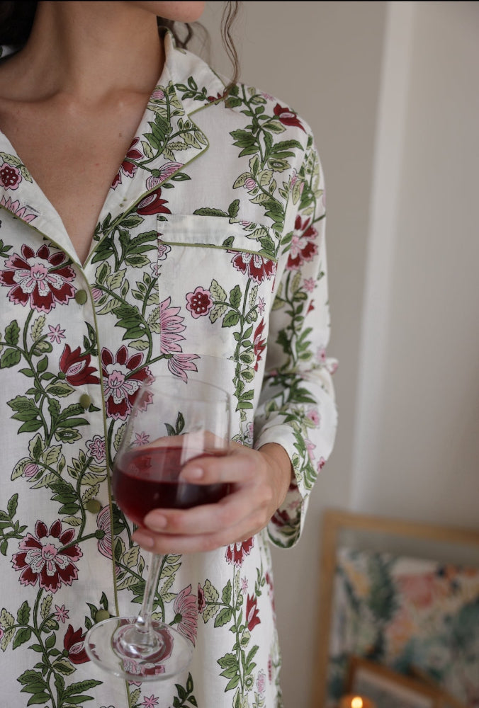 Cotton Pyjamas - Paxford Willow