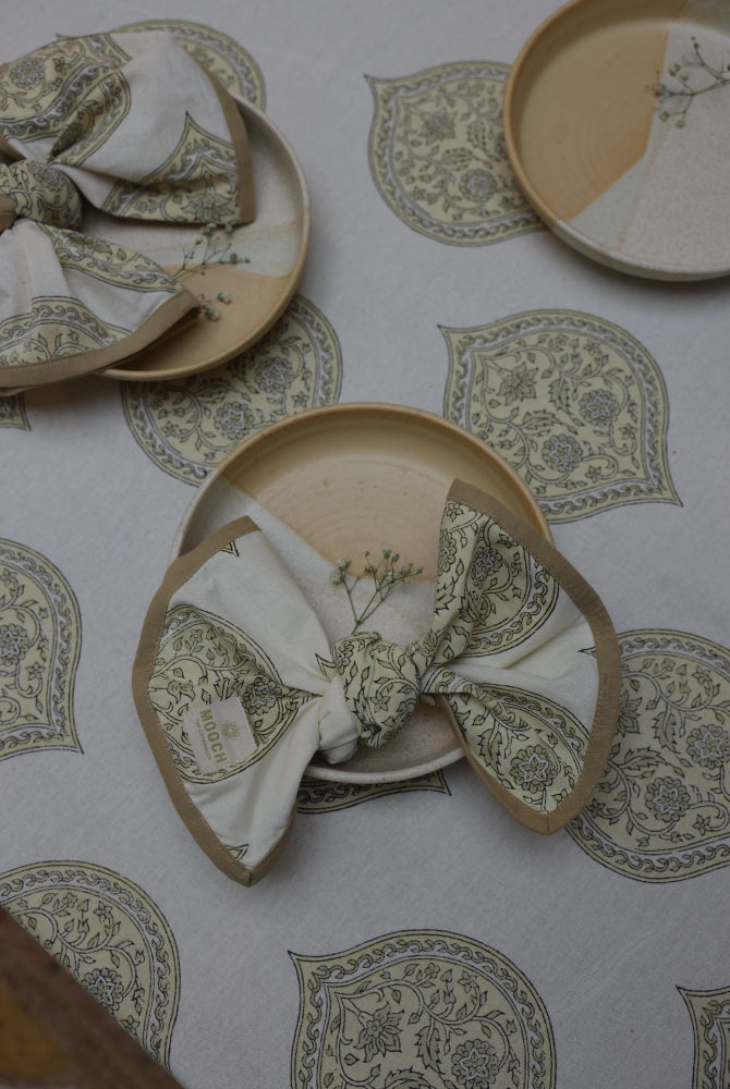 Printed Tablecloth - Kiftsgate Stone