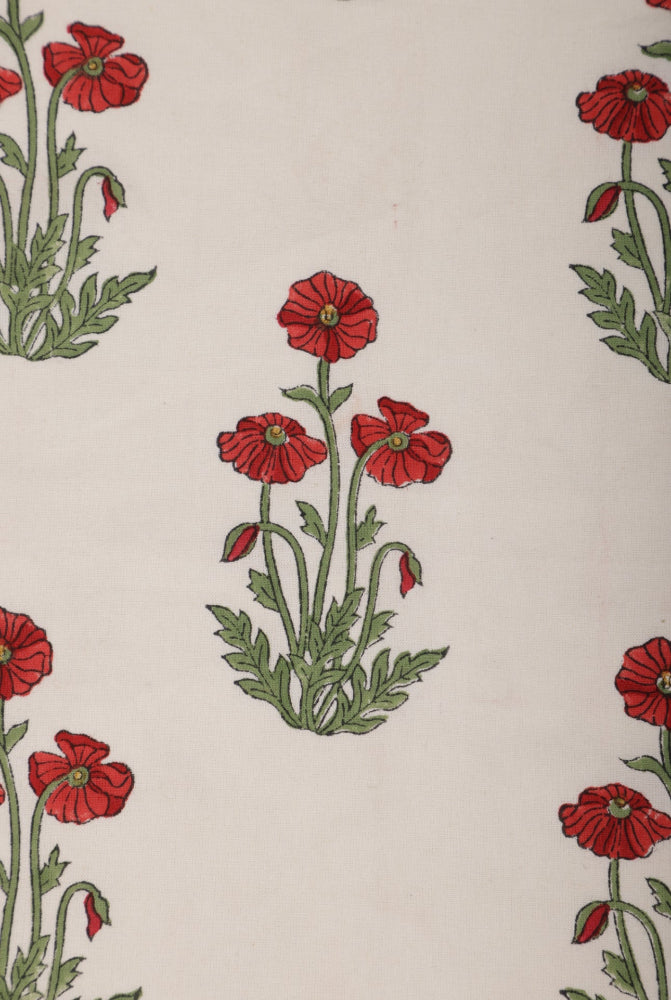 Printed Napkins (Pack of 4) - Condicote Poppy