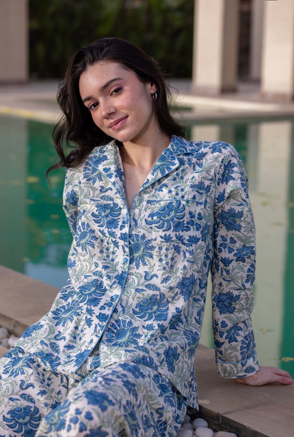 Cotton Pyjamas - Willersey Breeze