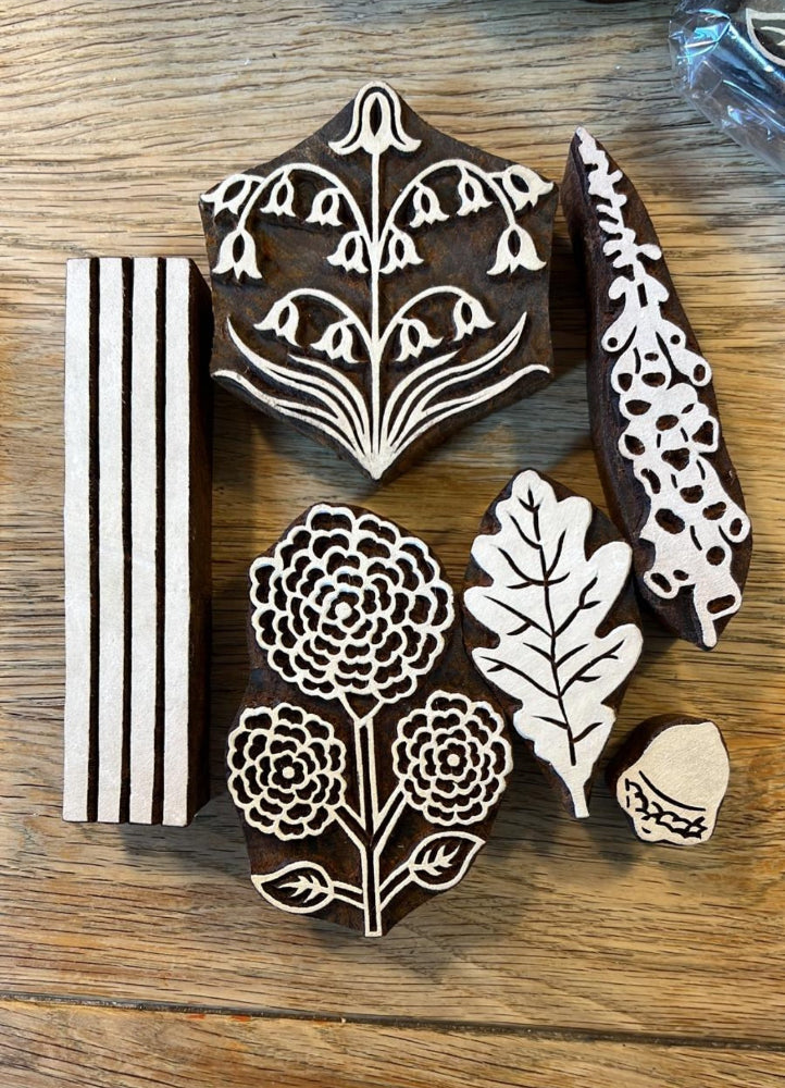 Block Printing Creative Kit - Bluebell