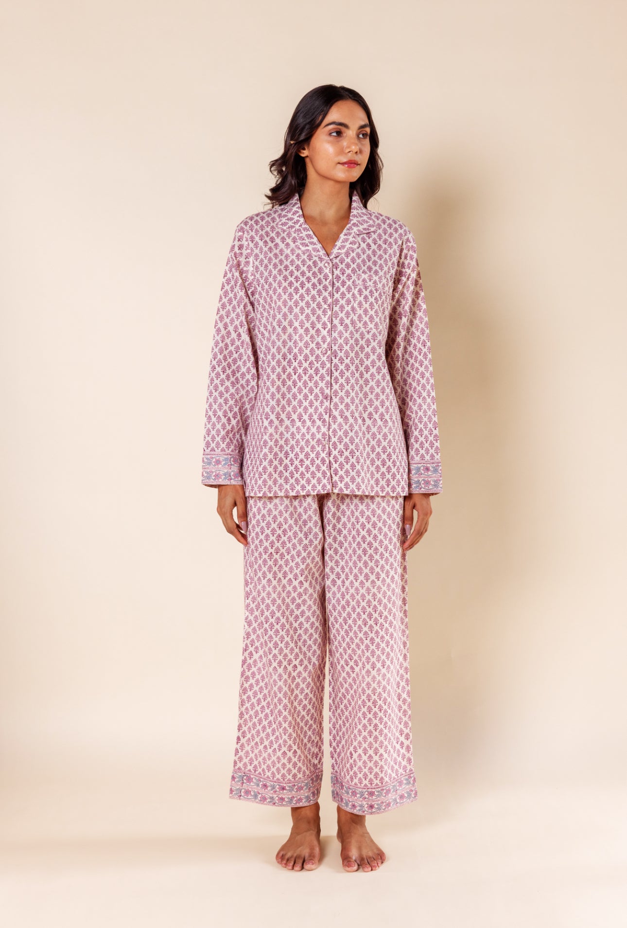 Cotton Pyjamas - Ditsy Shadow