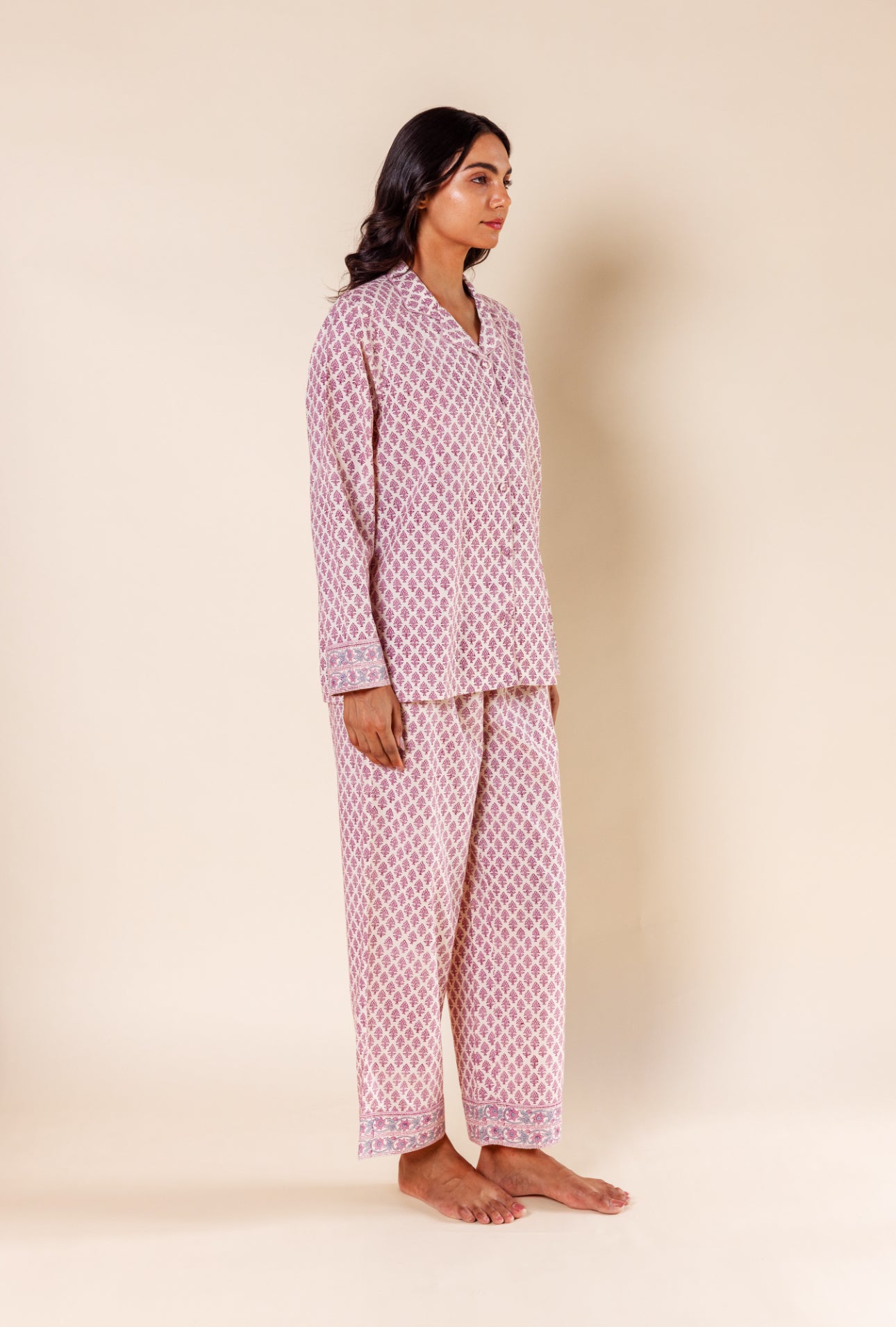 Cotton Pyjamas - Ditsy Shadow