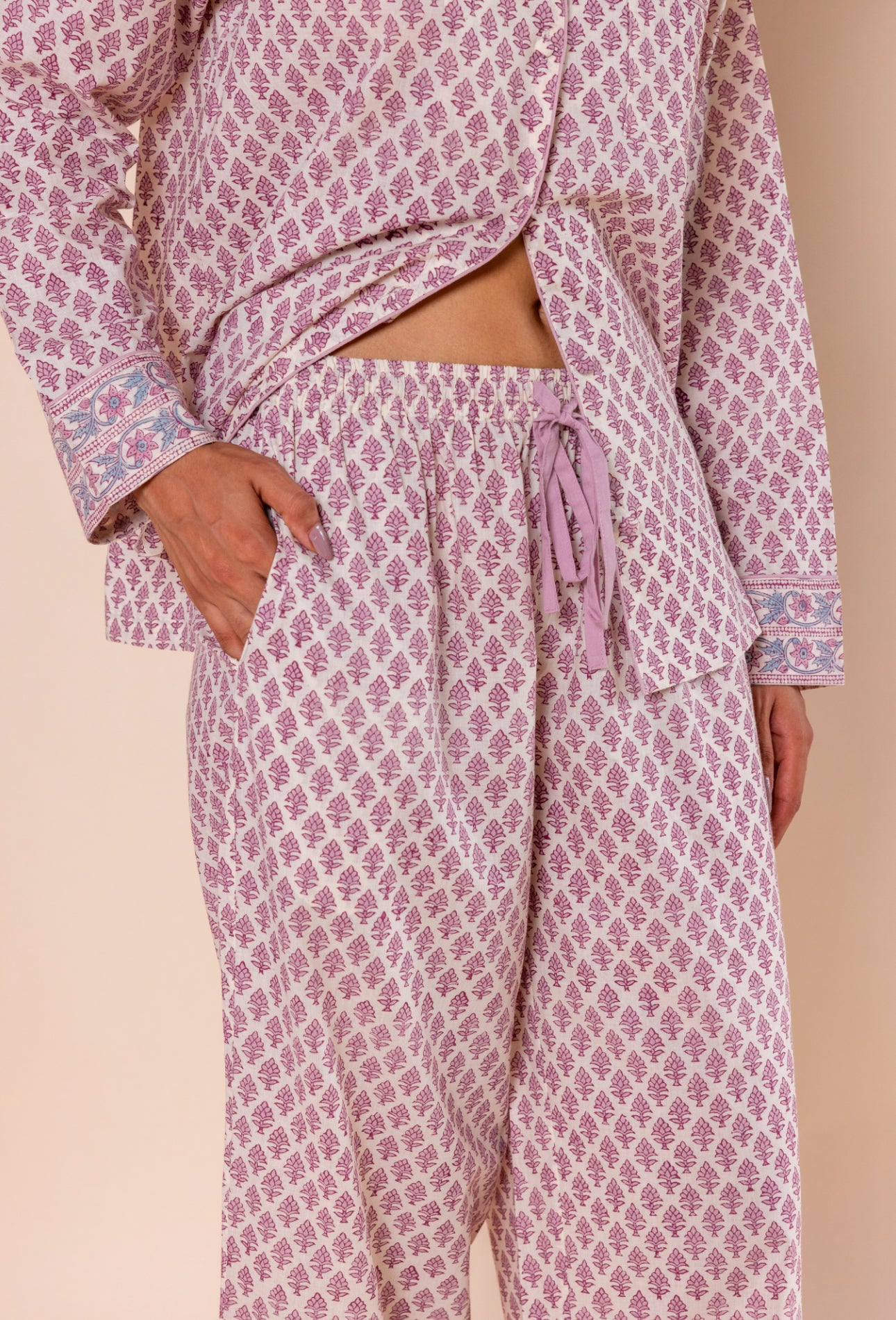 Cotton Pyjamas - Ditsy Shadow
