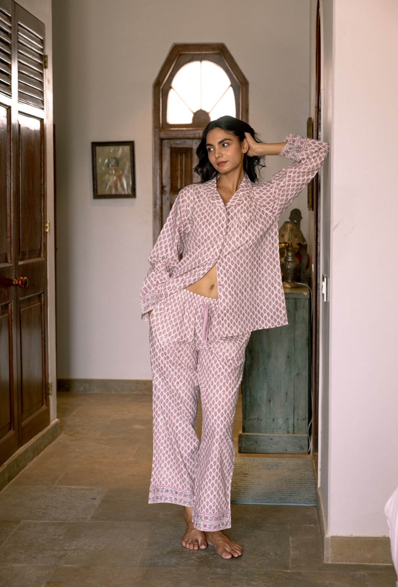 Cotton Pyjamas - Ditsy Shadow